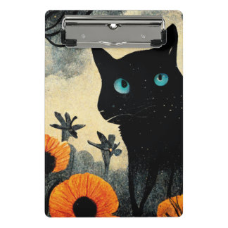 Its the most wonderful time of the year black cat mini clipboard