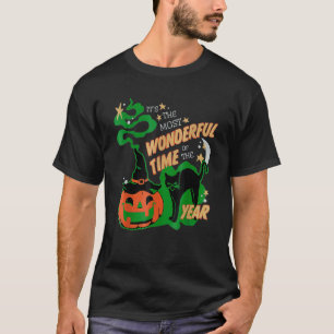It's The Most Wonderful Time Of The Year Black Cat T-Shirt