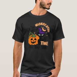 It's The Most Wonderful Time Of The Year Black Cat T-Shirt