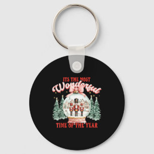 Its The Most Wonderful Time Of The Year Christmas  Keychain
