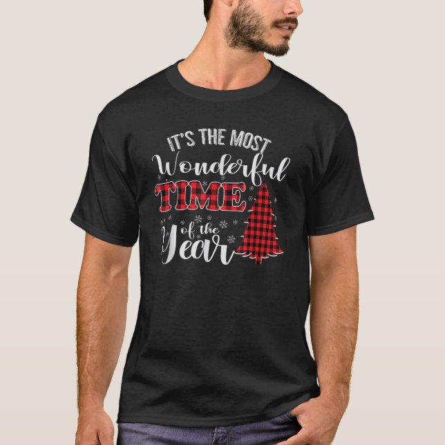 Its The Most Wonderful Time Of The Year Christmas  T-Shirt (Front)