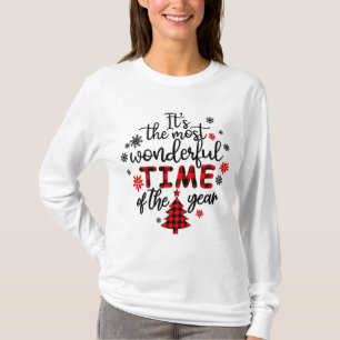 It's The Most Wonderful Time Of The Year Christmas T-Shirt