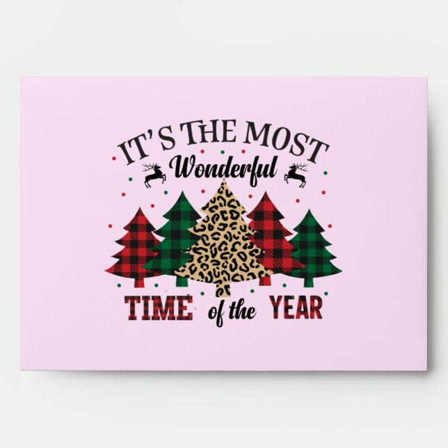 It's The Most Wonderful Time Of The Year Envelope (Front)