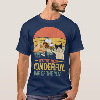 Its The Most Wonderful Time Of The Year Family Cat T-Shirt