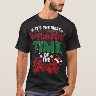 It's The Most Wonderful Time Of The Year Funny Chr T-Shirt