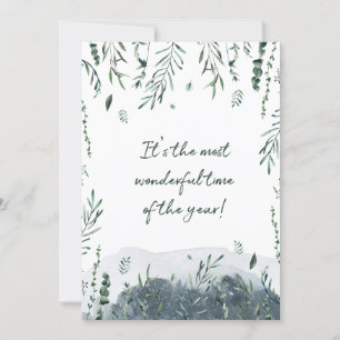 It's The Most Wonderful Time Of The Year Holiday Card