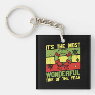 It's The Most Wonderful Time Of The Year Keychain