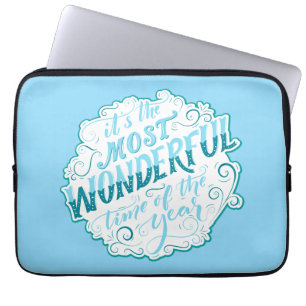 It's the Most Wonderful Time of the Year Laptop Sleeve