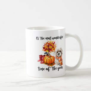 It's The Most Wonderful Time Of The Year Maltese D Coffee Mug