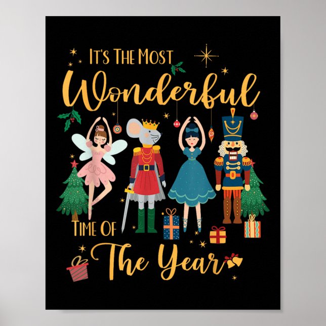 It's The Most Wonderful Time Of The Year Nutcracke Poster (Front)