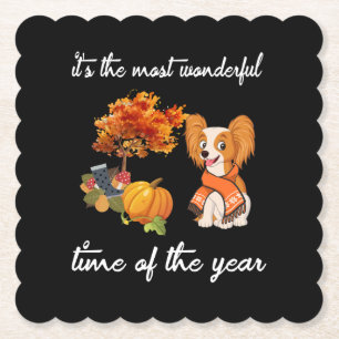 It's The Most Wonderful Time Of The Year Paper Coaster