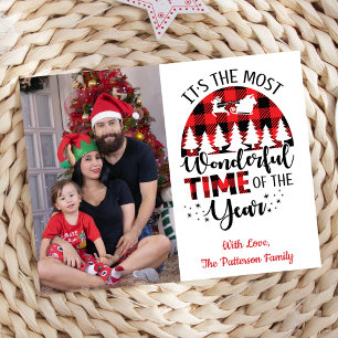It's The Most Wonderful Time Of The Year Photo  Holiday Card