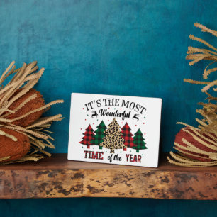 It's The Most Wonderful Time Of The Year Plaque