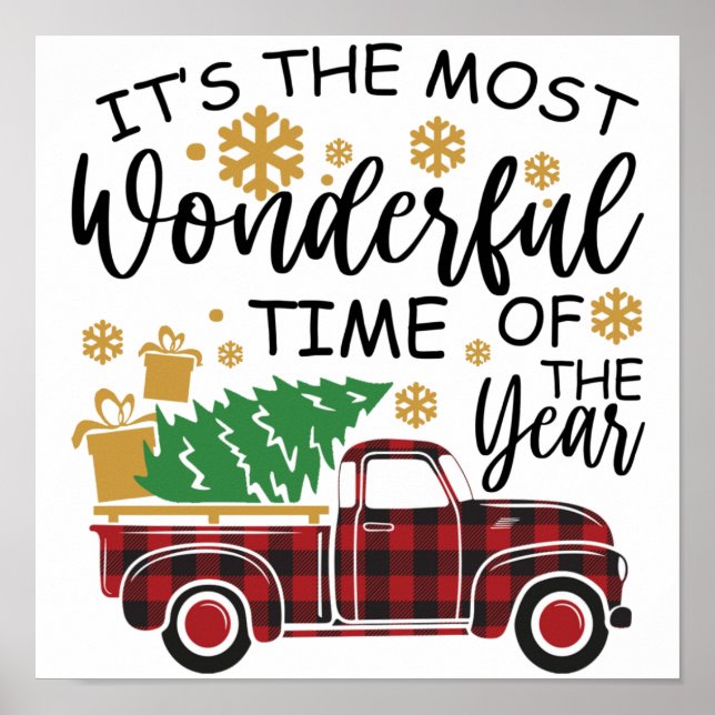 It's The Most Wonderful Time Of The Year Poster (Front)