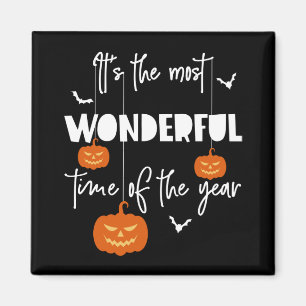 It's the Most Wonderful Time of the Year Pumpkin Magnet