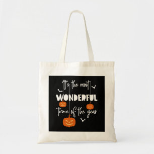 It's the Most Wonderful Time of the Year Pumpkin Tote Bag