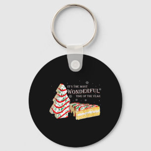 Its The Most Wonderful Time Of The Year Snack Cake Keychain