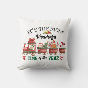 It's The Most Wonderful Time Of The Year Throw Pillow
