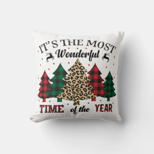 It's The Most Wonderful Time Of The Year Throw Pillow