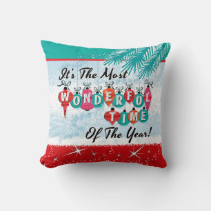 It's The Most Wonderful Time of the Year! Throw Pillow