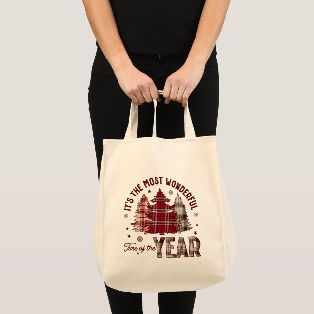It's the Most Wonderful Time of the Year Tote Bag (Front (Product))