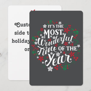 It's The Most Wonderful Time Of Year Card