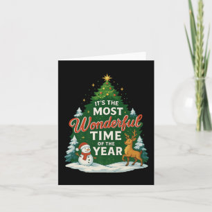 It's The Most Wonderful Time Of Year Christmas Fun Card