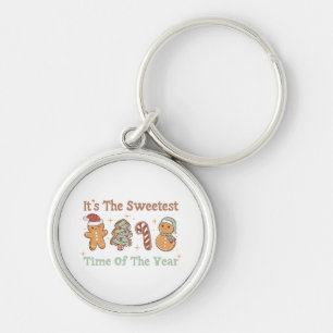 It's The Sweetest Time Of The Year Cute Funny Xmas Keychain