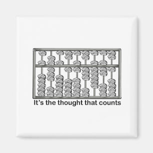 It's the Thought That Counts Magnet