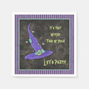 It's the Witching Time Of Year Halloween Napkin
