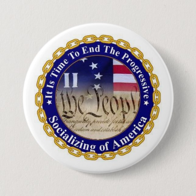 It's Time Button (Front)