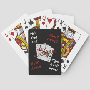 It's Time For Euchre! Playing Cards