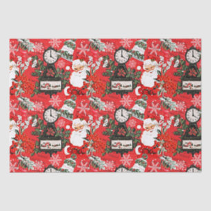 It's Time For Santa    Tissue Paper