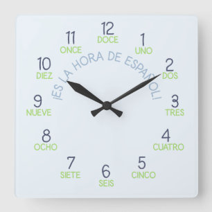 It's Time for Spanish Clock