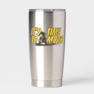 It's Time to Moto Dirt Bike Insulated Tumbler