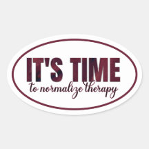 It's Time to Normalize Therapy