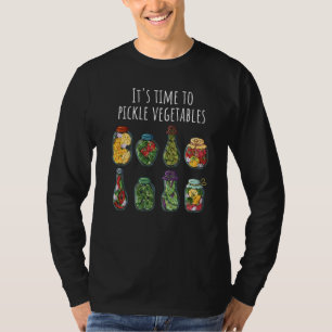 It's Time To Pickle Vegetables Pickle Cucumber Men T-Shirt