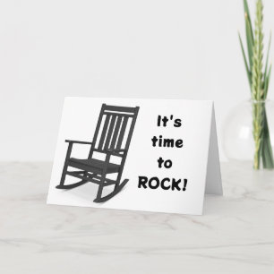 **IT'S TIME TO ROCK ON YOUR 40th BIRTHDAY** Card