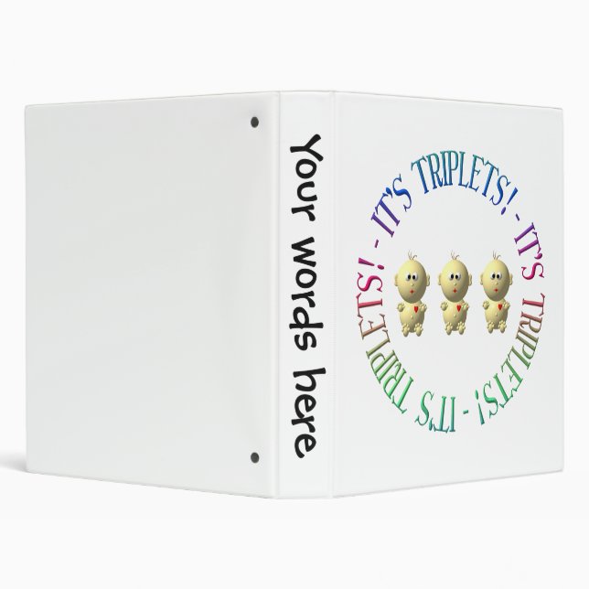 It's triplets! binder (Background)