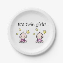 It's Twin Girls, Twin Baby Shower, Decoration, 