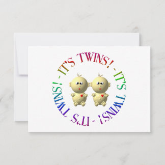 It's twins!