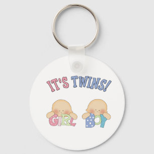 ITS TWINS (Boy Girl) Keychain