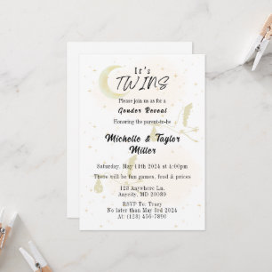 It's Twins Gender Reveal Announcement