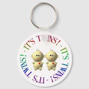 It's twins! keychain