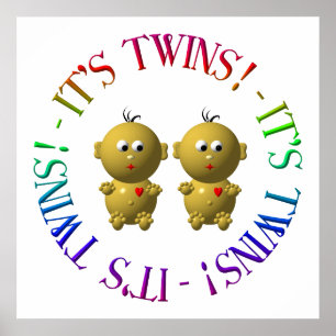 It's twins! poster