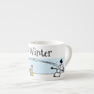 It's Winter  Espresso Cup