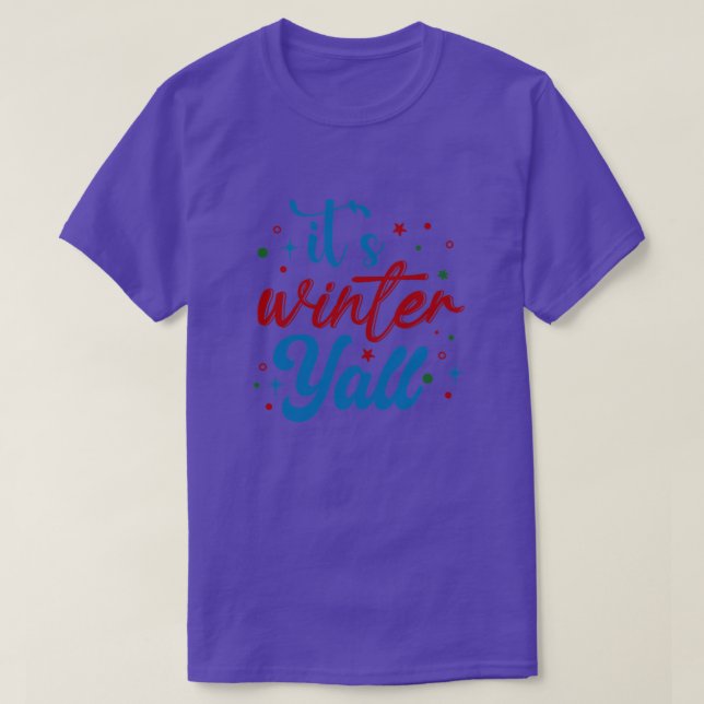 its winter yall01 T-Shirt (Design Front)