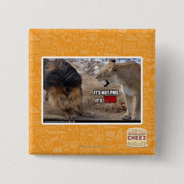 It's YOU! 2 Inch Square Button (Front)