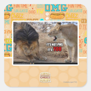 It's YOU! Square Sticker