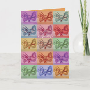 It's Your Birthday! Bow Pigs Card